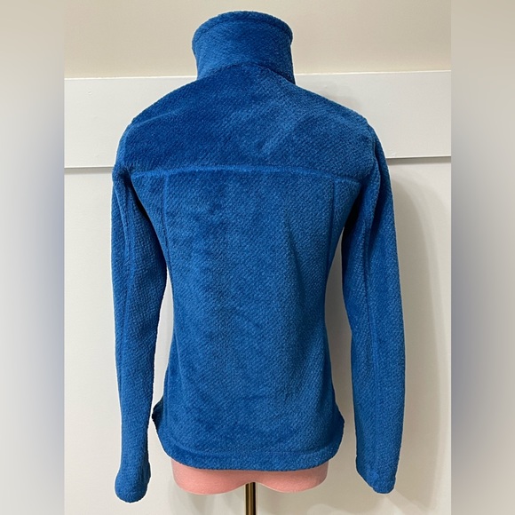 Patagonia Full Zip Re-Tool Fleece Knit Blue Jacket Size XS - Picture 6 of 8